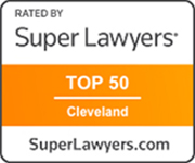 SuperLawyers Clevland top 50 logo