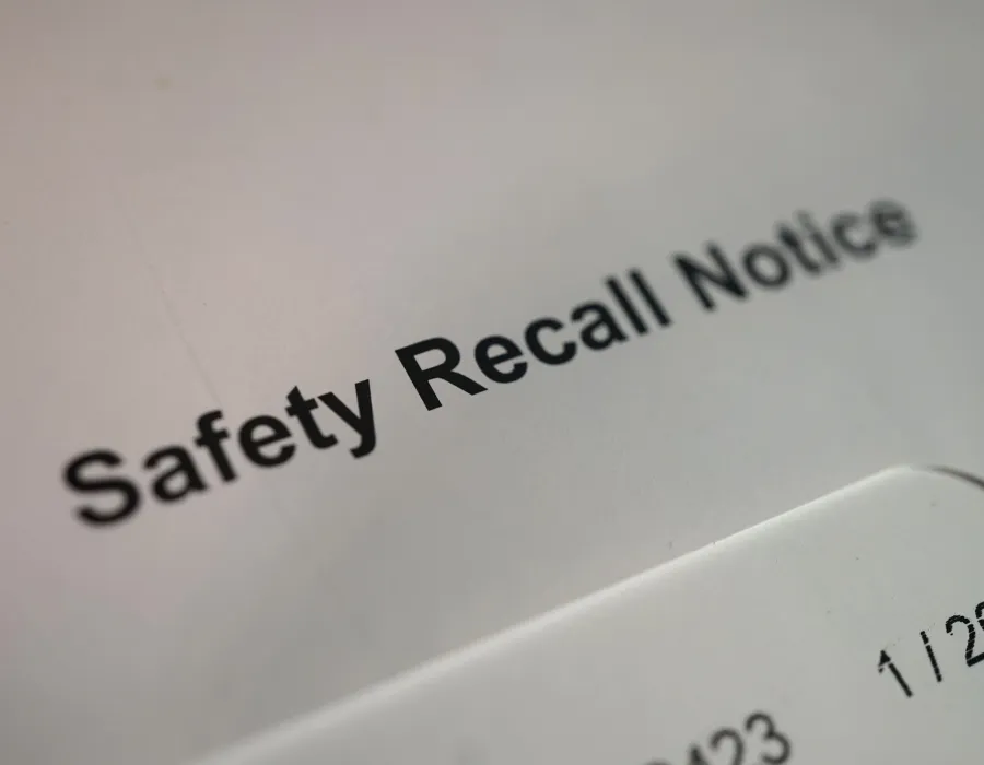 seatbelt safety recall warning